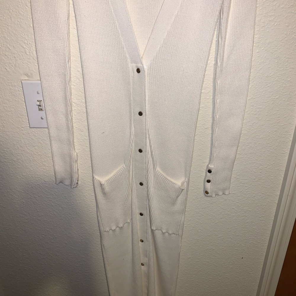 Off white cardigan